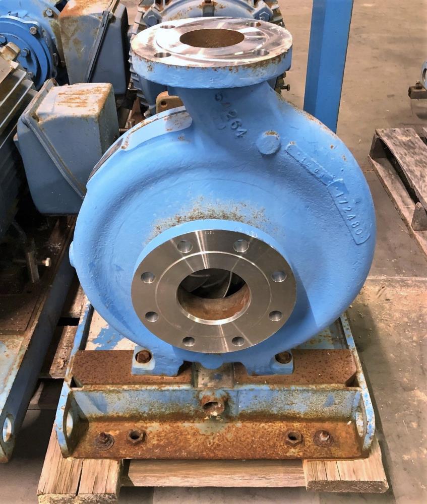 Goulds 3196 MTX Centrifugal Pump, 3"x4"-13", 316 SS w/ 50 HP Motor